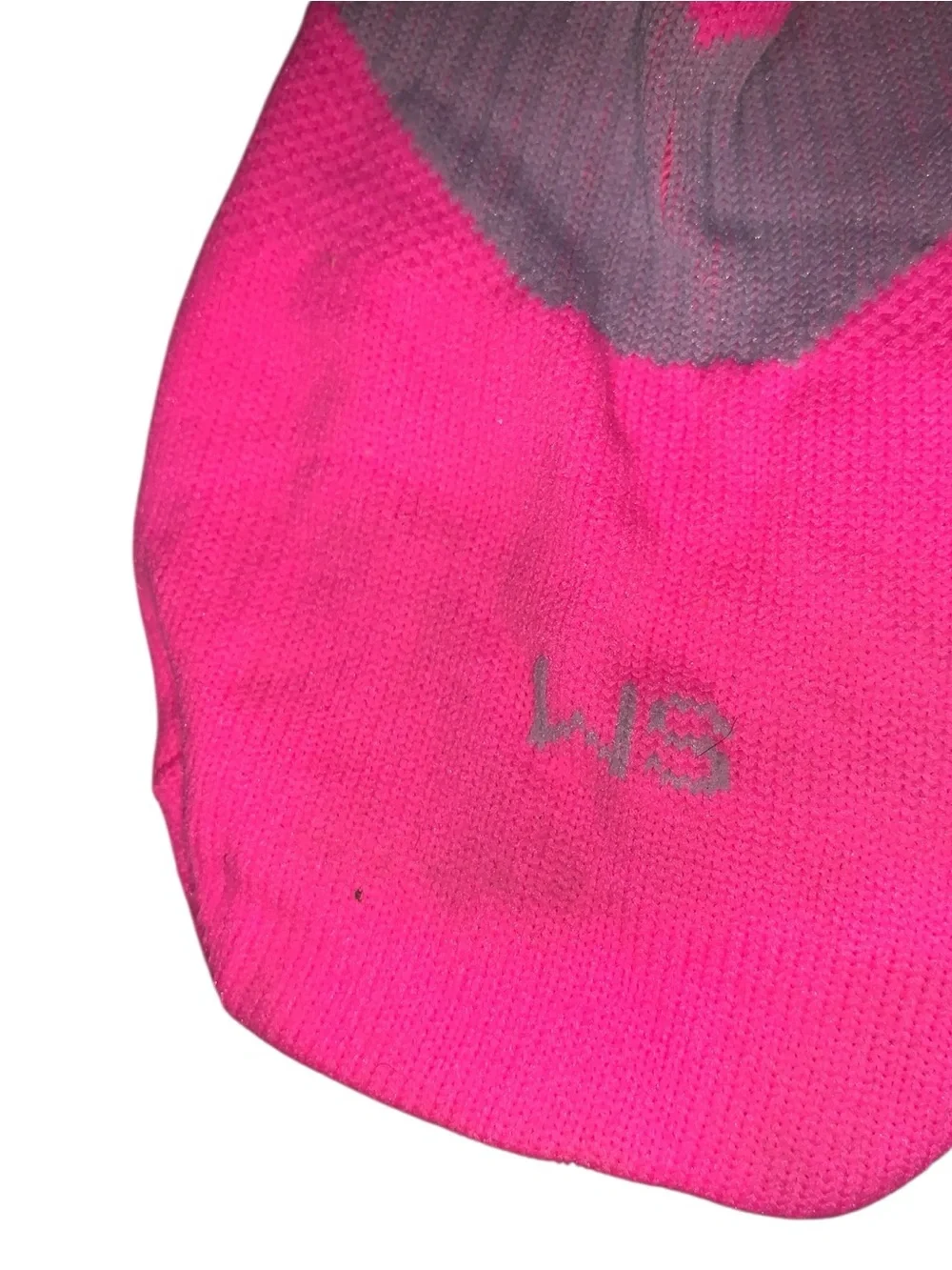 Adidas Youth Small Neon Pink Athletic Knee-High Socks Soccer Softball